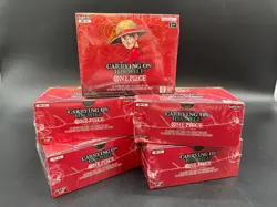 Lot of (5) One Piece TCG OP-13 EN Carrying On His Will Booster Boxes SEALED - Image 1