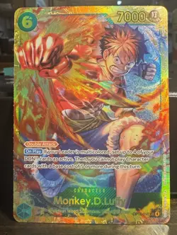 Monkey D Luffy SEC OP13-118 Carrying on His Will One Piece ENGLISH - Image 1