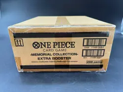One Piece TCG EN EB-01 Memorial Collection Booster Box Case SEALED - Image 1