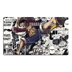 O-P Monkey D. Luffy Playmat Trading Card Game CCG OPCG Mat Gaming Playing Pad - Image 1