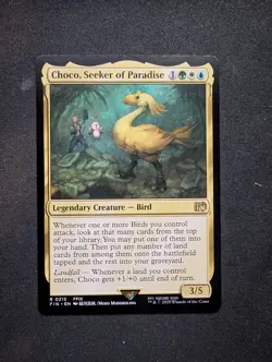 Choco Seeker of Paradise MTG Final Fantasy Magic the Gathering Card 215 - Image 1