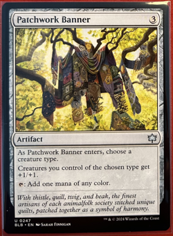 Magic: The Gathering Cards | Patchwork Banner #247 Bloomburrow - NM - Image 1