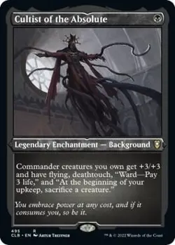 Cultist of the Absolute (Foil Etched) R Foil Commander Legends: Battle for Baldu - Image 1