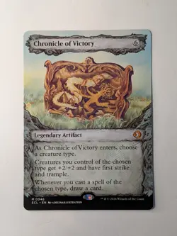 Chronicle of Victory (Showcase) Lorwyn Eclipsed Regular - Excellent SEE DESCRIPT - Image 1