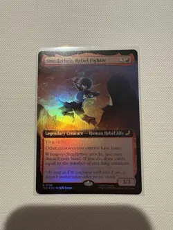 Smellerbee, Rebel Fighter - #198 Foil - Extended Art - Avatar - Mtg - Image 1