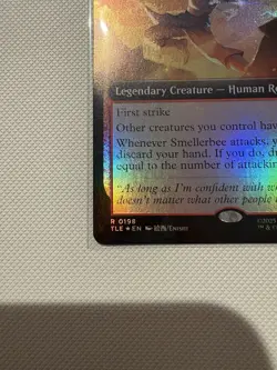 Smellerbee, Rebel Fighter - #198 Foil - Extended Art - Avatar - Mtg - Image 2