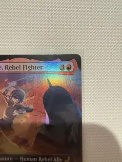 Smellerbee, Rebel Fighter - #198 Foil - Extended Art - Avatar - Mtg - Image 4