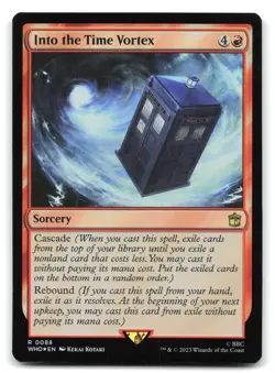 Into the Time Vortex (Foil) #88 Doctor Who - Image 1