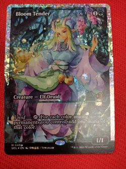Bloom Tender (0400) (Showcase) (Fracture Foil) Lorwyn Eclipsed Foil - Image 5