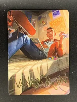 2025 Marvel's Spider-Man Magic The Gathering Miles Morales Art Series 35/54 - Image 1