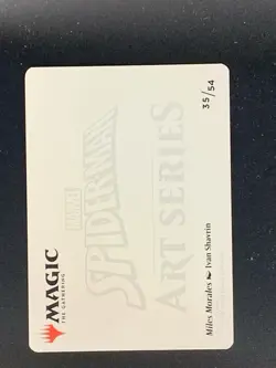 2025 Marvel's Spider-Man Magic The Gathering Miles Morales Art Series 35/54 - Image 2