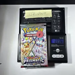 22.36g Prismatic Evolutions Pokemon Booster Pack New Sealed - Image 1