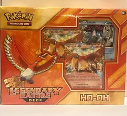 Pokemon TCG Trainer's Legendary Battle Ho-Oh Deck Box Celestial Storm Sealed - Image 1