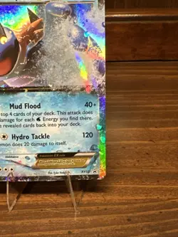 Pokemon Swampert EX Black Star Promo Holo Rare TCG Card XY55 MP - Image 4