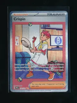 CRISPIN 171/131 SV: PRISMATIC EVOLUTIONS HOLO 2025 POKEMON TCG - Image 1