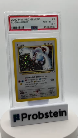 2000 Pokemon Neo Genesis #9 Lugia - Holo PSA 8.5 NM-MT+ - Image 2