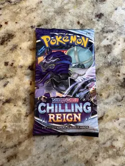 Pokemon Chilling Reign Booster Pack, FACTORY SEALED. 820650808470 - Image 1