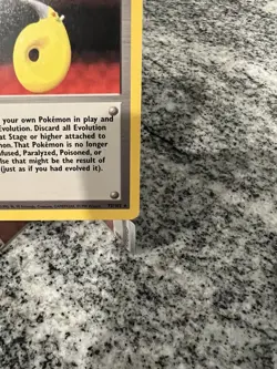 Pokemon TCG Devolution Spray Trainer Base Set 72/102 Regular Card - Image 4