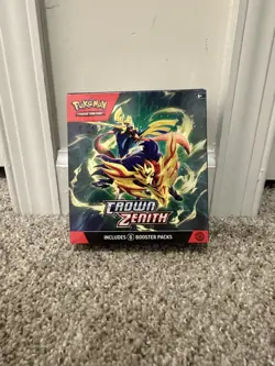 Pokemon Crown Zenith Booster Bundle FACTORY SEALED Brand New 6 Packs Pokemon TCG 820650858963 - Image 1