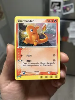 Charmander 98/97 Secret Rare Holo ex Dragon LP Pokemon - Image 1