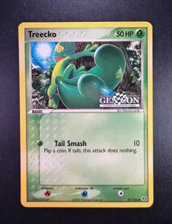 Pokemon Treecko Gencon Indianapolis Promo 2005 Emerald 70/106 Non Holo - Image 1