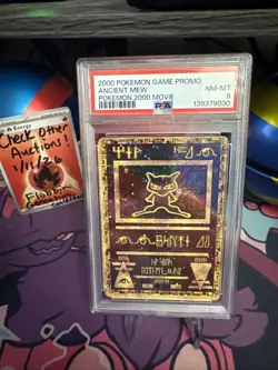 2000 Pokemon Game Promo Ancient Mew Pokemon 2000 Movie PSA 8 - Image 1