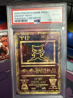 2000 Pokemon Game Promo Ancient Mew Pokemon 2000 Movie PSA 8 - Image 2