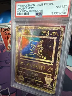 2000 Pokemon Game Promo Ancient Mew Pokemon 2000 Movie PSA 8 - Image 3