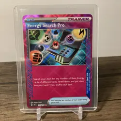 Pokemon Surging Sparks Energy Search Pro ex 176/191 Holo Rare NM - Image 1