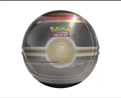 Poke Ball Luxury Ball Tin (H24) New/Sealed. Contains 3 Pokemon TCG booster packs - Image 1