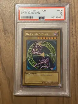 2002 Yu-Gi-Oh! Dark Magician SDY-006 PSA 5 - Image 1