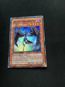 1x Yu-Gi-Oh! Blackwing - Shura The Blue Flame - RGBT-ENPP2 - Super Rare - NM - Image 1