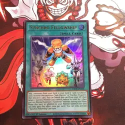 Yugioh Synchro Fellowship L5DD-ENY05 Ultra Rare 1st Ed NM - Image 1