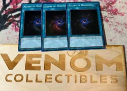 3x (M/NM) - Allure of Darkness - RA03-EN055 - Super Rare - 1st Edition YuGiOh - Image 1