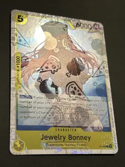 One Piece TCG Jewelry Bonney P-085 Japanese Pirate Foil P-085 PB-02 NM - Image 2