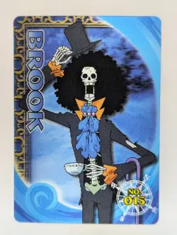 Brook No.015 One Piece 3D Collection Card Japanese 2009 - Image 1