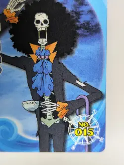 Brook No.015 One Piece 3D Collection Card Japanese 2009 - Image 4