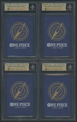 2022-24 One Piece Promo Chinese 1st Anniversary Luffy Team Set BGS 9.5 Nami Zoro - Image 4