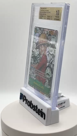 2025 One Piece Carrying on His Will OP13-118 Monkey D. Luffy Manga BGS 10 - Image 2