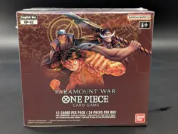 One Piece TCG: Paramount War Booster Box [OP-02] SEALED English - Image 1