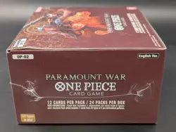 One Piece TCG: Paramount War Booster Box [OP-02] SEALED English - Image 4