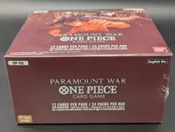 One Piece TCG: Paramount War Booster Box [OP-02] SEALED English - Image 5
