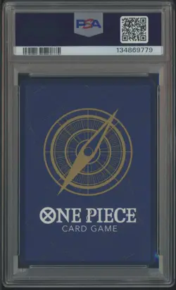 2025 One Piece EN Serialized Top Prize #OP07-119 Portgas D. Ace 0439/1000 PSA 10 - Image 2