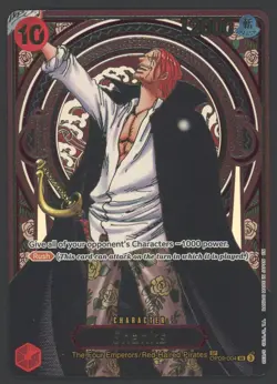 One Piece TCG Shanks Gold SP OP13 Carrying On His Will - Image 1