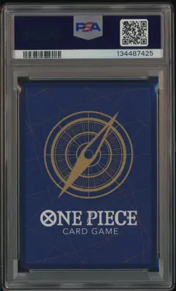2024 One Piece OP06 EN Manga Alternate Art #118 Roronoa Zoro PSA 10 GEM MINT - Image 3