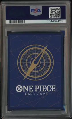 2025 One Piece OP11 EN Manga Alternate Art #118 Monkey D. Luffy PSA 10 GEM MINT - Image 3