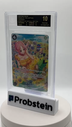 2023 One Piece Wings of The Captain JPN Rebecca SP Spcl Foil BGS 10 BLACK LABEL - Image 2