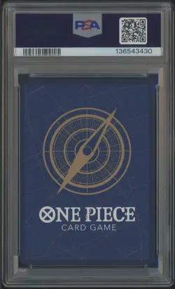 2025 One Piece EN 3rd Anniversary Treasure CP Pack #014 Monkey D. Luffy PSA 10 - Image 3