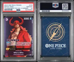 Who's Who One Piece 2023 Tournament Promo Vol. 3 Winner - PSA 10 - Image 2