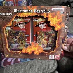 One Piece TCG Illustration Box Vol.5 And Vol.6 - 2 Sets Sealed, 4 Total Boxes - Image 2